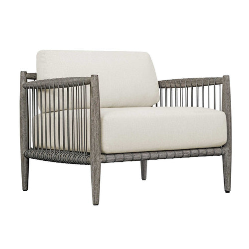 Uttermost Borneo White Outdoor Lounge Chair