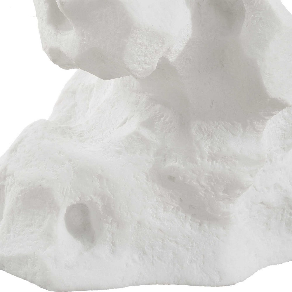 Uttermost Remnant White Stone Drink Table UT-24253