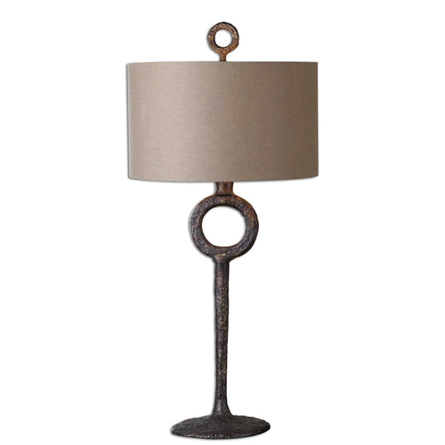 Uttermost Ferro - 1 Light Table Lamp - 16 inches Wide by 16 inches deep