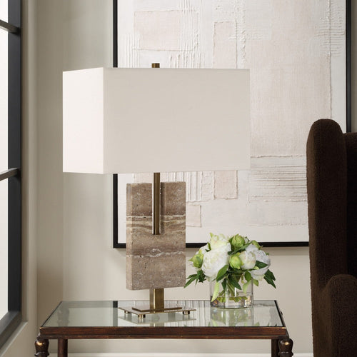 Uttermost 30402 Turning Point - 1 Light Table Lamp-26 Inches Tall and 17 Inches Wide
