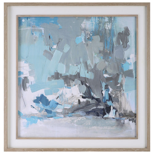 Uttermost Misty Moonlight - Abstract Framed Print-47.25 Inches Tall and 47.25 Inches Wide