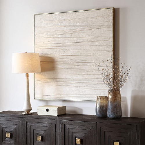 Uttermost 32373 Walking The Line - Minimalist Canvas Art-49 Inches Tall and 49 Inches Wide