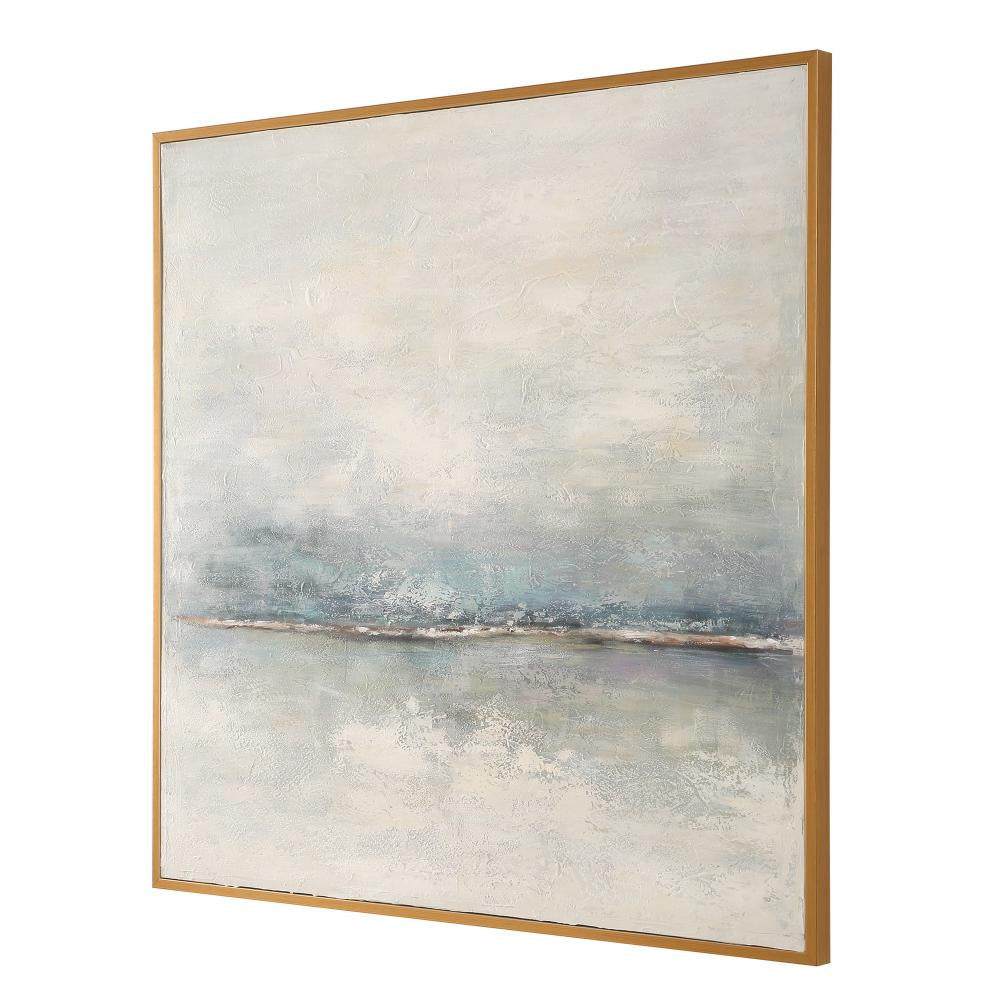 Uttermost 32375 Foggy Morning - Abstract Art-49.5 Inches Tall and 49.5 Inches Wide UT-32375