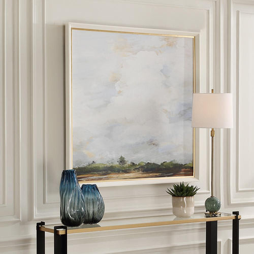 Uttermost 32383 Whispering Cloudscapes - Landscape Print-46 Inches Tall and 46 Inches Wide