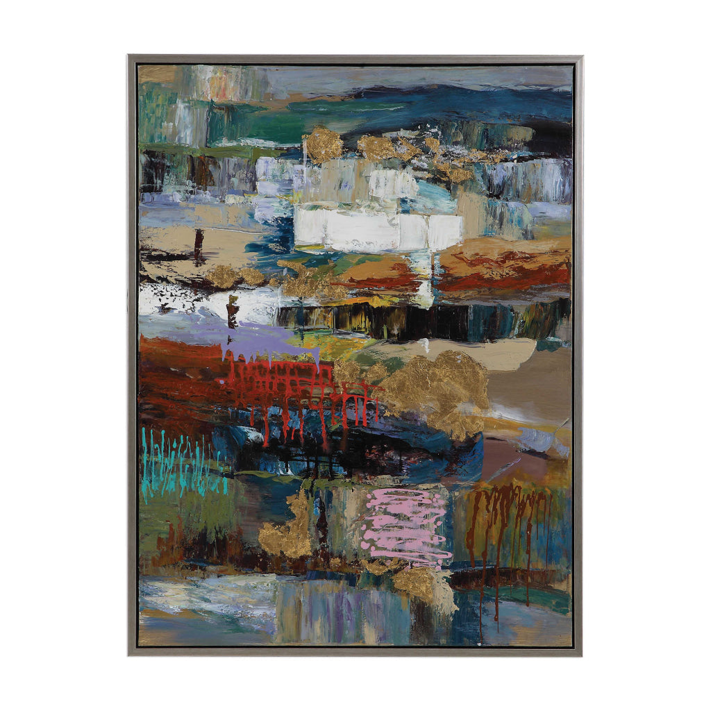 Fiesta - 49 inch Hand Painted Canvas