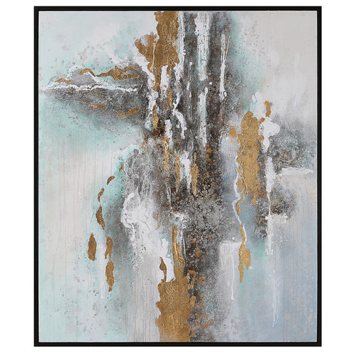 Uttermost 41462 Mountain Mist - Hand Painted Canvas Wall Art-61.75 Inches Tall and 51.75 Inches Wide