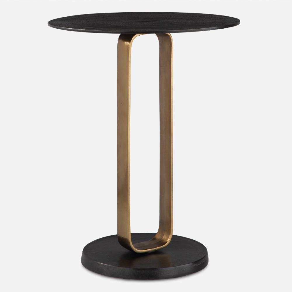 Uttermost 50005 Aperture - Accent Table-23 Inches Tall and 17.3 Inches Wide UT-50005