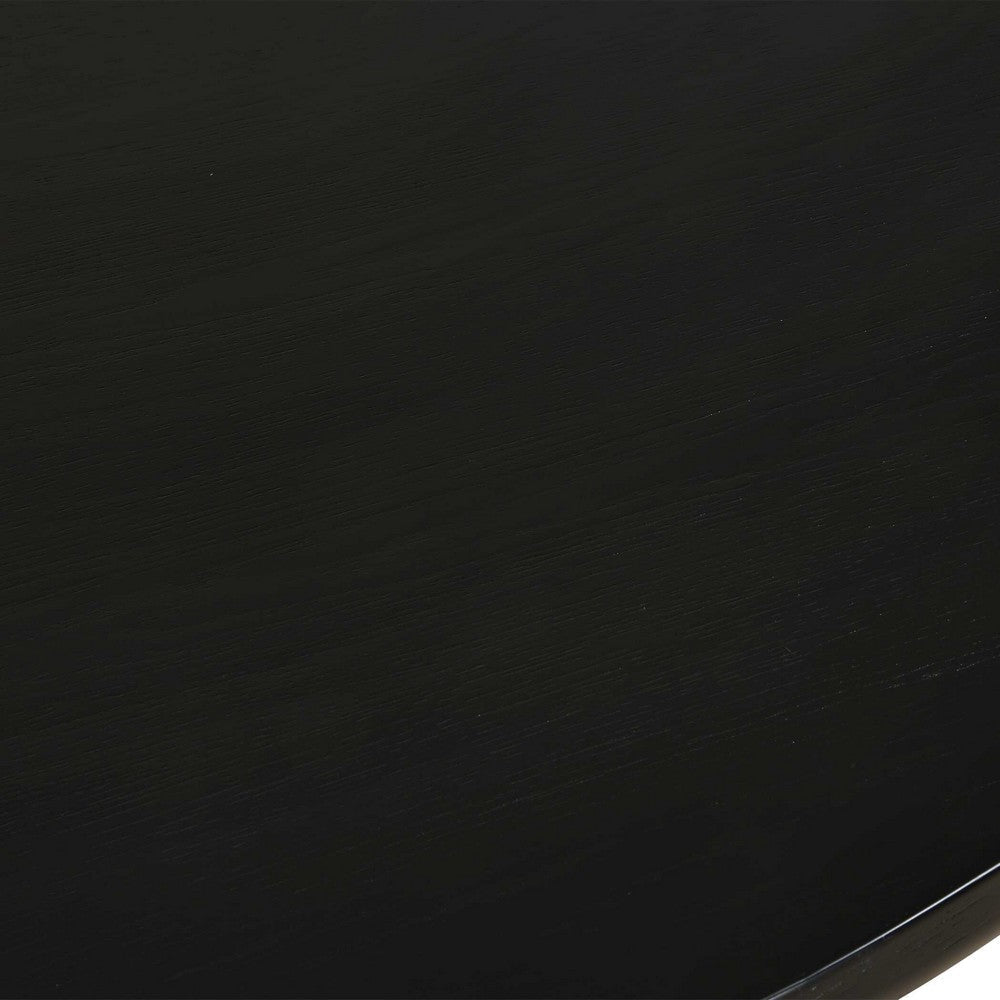 Uttermost Hersch Round Black Dining Table UT-50147