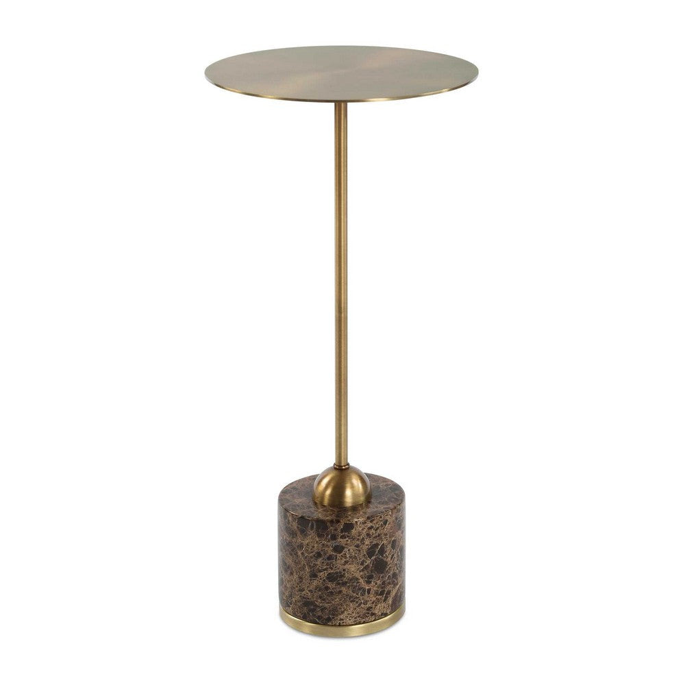 Uttermost Verlin Brass Drink Table UT-50185