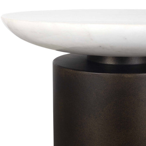 Uttermost Olso Bronze Outdoor Accent Table