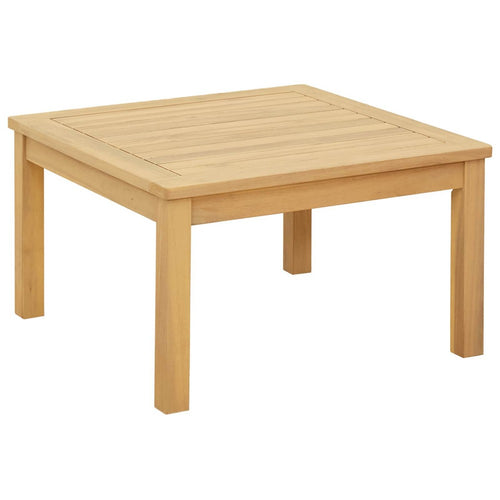 vidaXL Coffee Table Light Acacia 23.62 x 23.62 x 14.17 in