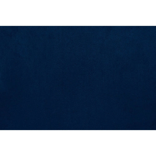 Baxton Studio Dylin Modern and Contemporary Navy Blue Velvet Fabric Upholstered and Dark Brown Finished Wood 7-Piece Dining Set