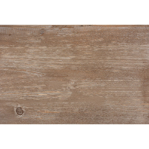 Baxton Studio Silas Modern Industrial Natural Brown Finished Wood and Black Metal 2-Drawer Console Table