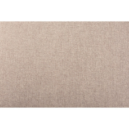 Baxton Studio Suvi Modern and Contemporary Sand Fabric Upholstered and Dark Brown Finished Wood 7-Piece Dining Set