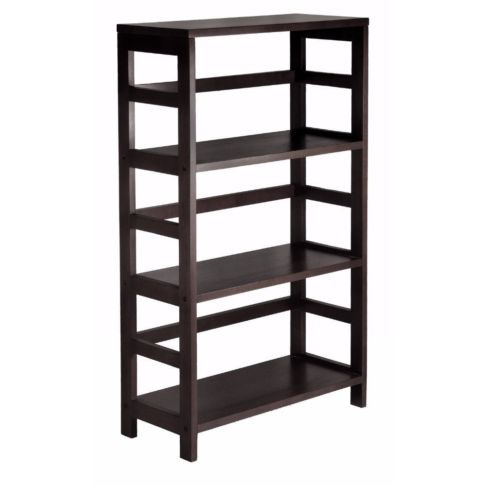 Leo 3-Tier Storage Shelf, Espresso
