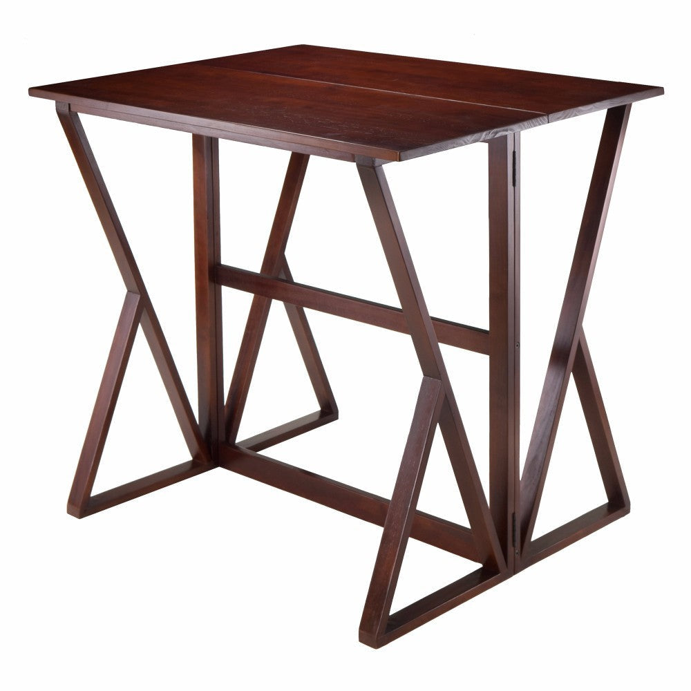 Harrington Drop Leaf High Table Walnut WIN-94139
