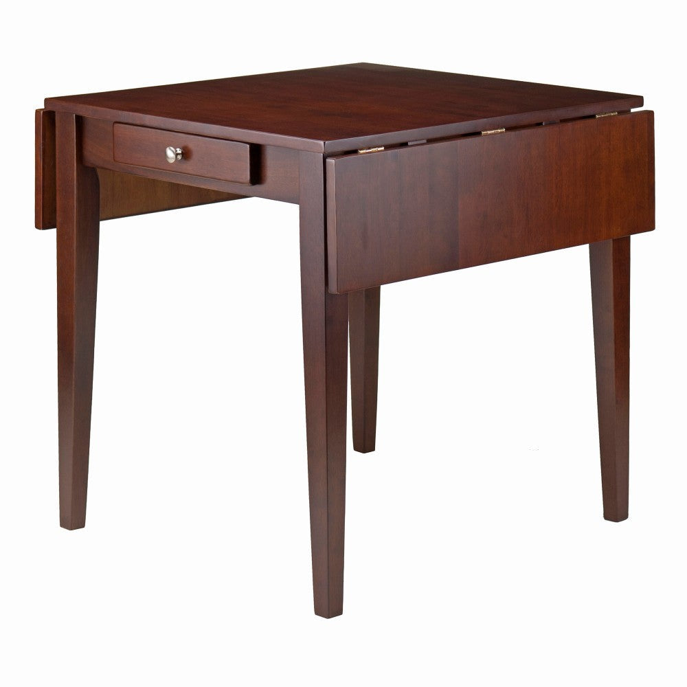 Hamilton Double Drop Leaf Dining Table Walnut WIN-94141