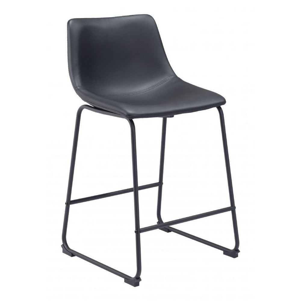 Smart Counter Stool (Set of 2) Black