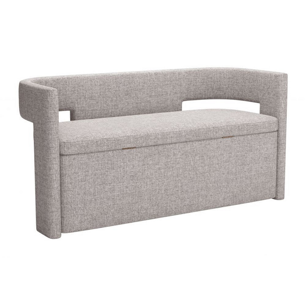 Papua Storage Bench Gray