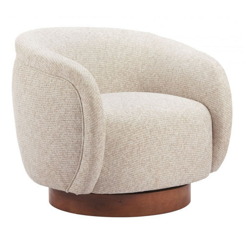 Vinta Swivel Chair Beige