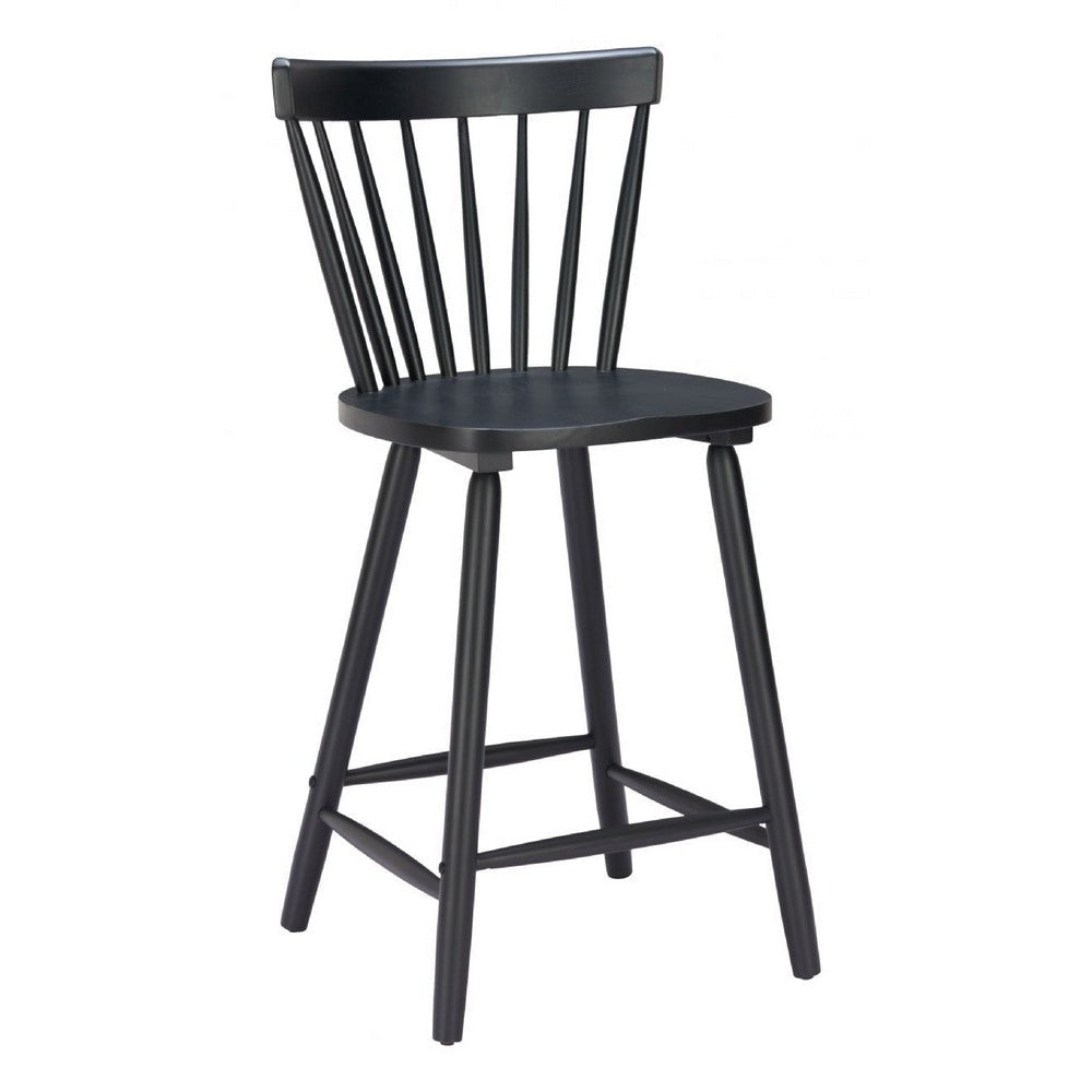 Tyce Counter Stool (Set of 2) Black