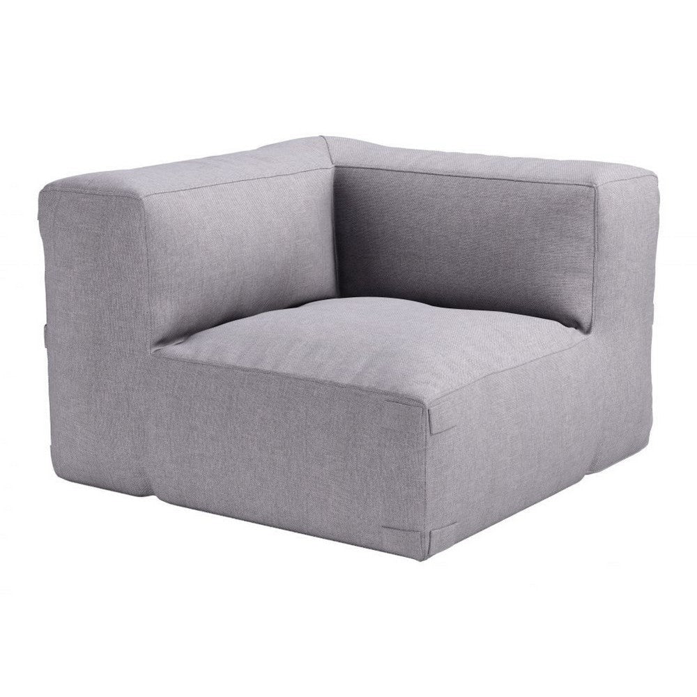 Luanda Corner Chair Gray
