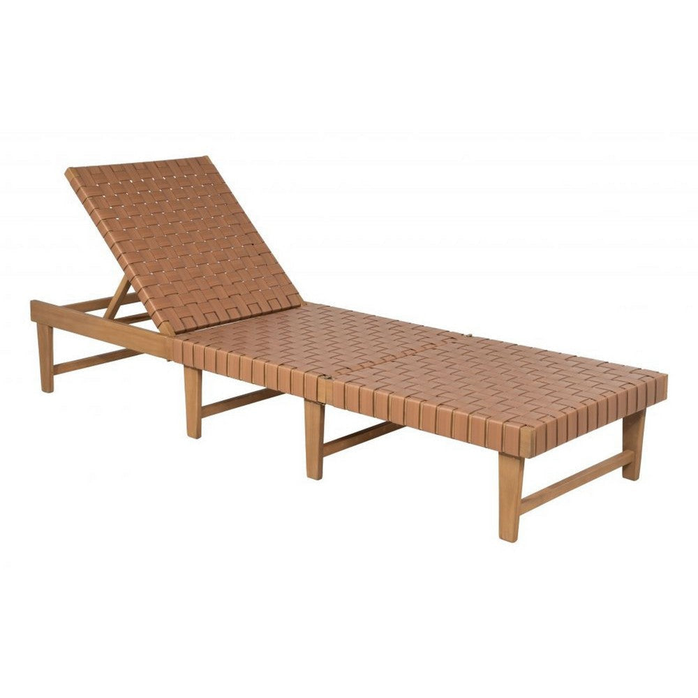Breath Chaise Lounge Brown