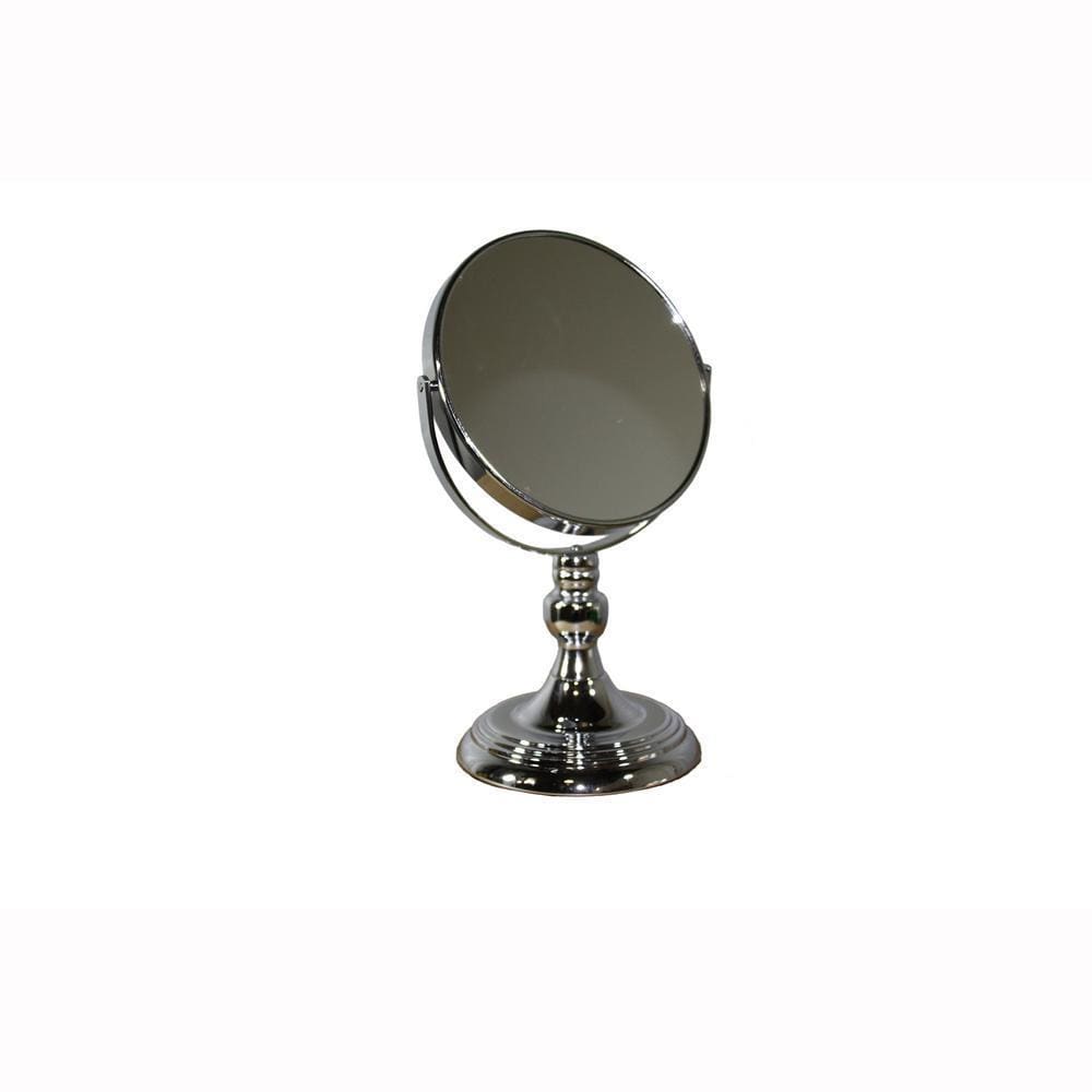 Makeup Mirror | Metal | 3X Magnification | Silver