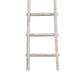 72 6-Step Wooden Decorative Ladder White By Casagear Home BM210394