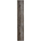 72 Inches 5 Tier Wooden Pier with Adjustable Shelves Gray - BM238403 By Casagear Home BM238403