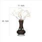 Tree Table Lamp with Aluminum Wire and Multiple LED White By Casagear Home BM240931