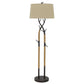 60 Inch Metal Tree Branch Base Floor Lamp, Dimmer, Black By Casagear Home