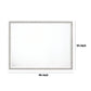 46 Inch Solid Wood Mirror Shimmering Silver Accent Landscape White By Casagear Home BM275076