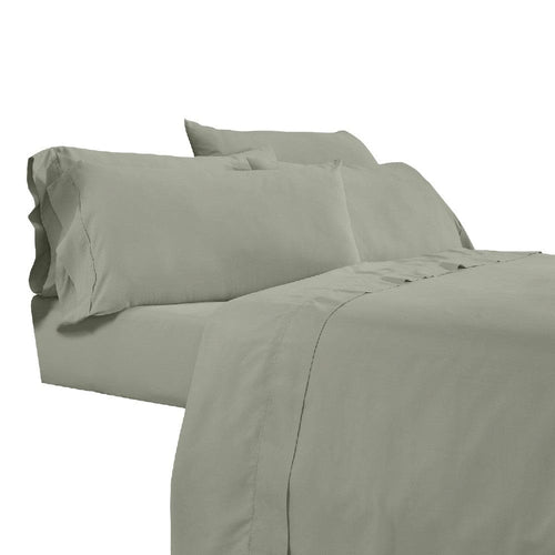 Minka Sheet Set | 6 Piece King | Antimicrobial Microfiber | Green