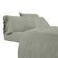 Minka 6 Piece King Bed Sheet Set, Soft Antimicrobial Microfiber, Green By Casagear Home