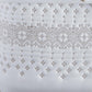 Lance 6 Piece Microfiber Queen Quilt Comforter Set The Urban Port White By Casagear Home BM277189