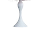 Lily 24 Inch Metal Glam Feather Table Lamp Candlestick 40W Pink White By Casagear Home BM279100