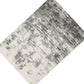 Pax 8 x 10 Modern Area Rug Smoky Paint Design Fabric Large Cream Gray By Casagear Home BM280242