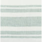 22 Inch Square Linen Accent Throw Pillow Stripe Design Eucalyptus White By Casagear Home BM283687