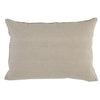 14 x 20 Lumbar Accent Throw Pillow Basket Jute Handwoven Pattern Beige By Casagear Home BM284486