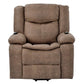 Walt 34 Inch Power Lifting Armchair Recliner Heating Remote Brown By Casagear Home BM284832