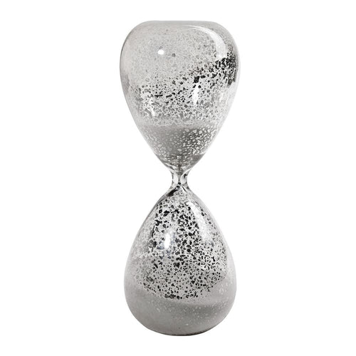 Doug Hourglass Decor | 10" | 60 Minute | Table Accent | White Sand
