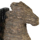 Ari Set of 2 Classic Bookends Horse Bust Polyresin Metal Brown Black By Casagear Home BM284982