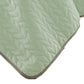 Eva 3 Piece King Microfiber Reversible Coverlet Set Quilted Gray Jade Green By Casagear Home BM285664