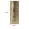 15 Inch Modern Vase Naturalistic Tree Trunk Texture Shiny Gold Finish By Casagear Home BM302551