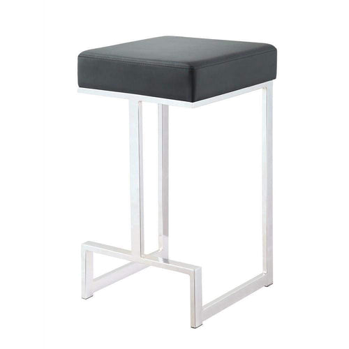 Counter Stool | Metal Frame | Black Finish