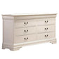 Luscious Traditional Dresser In Wood, White By Casagear Home
