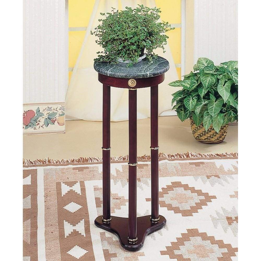 Accent Table | Classic Wood Style | Merlot Brown Finish
