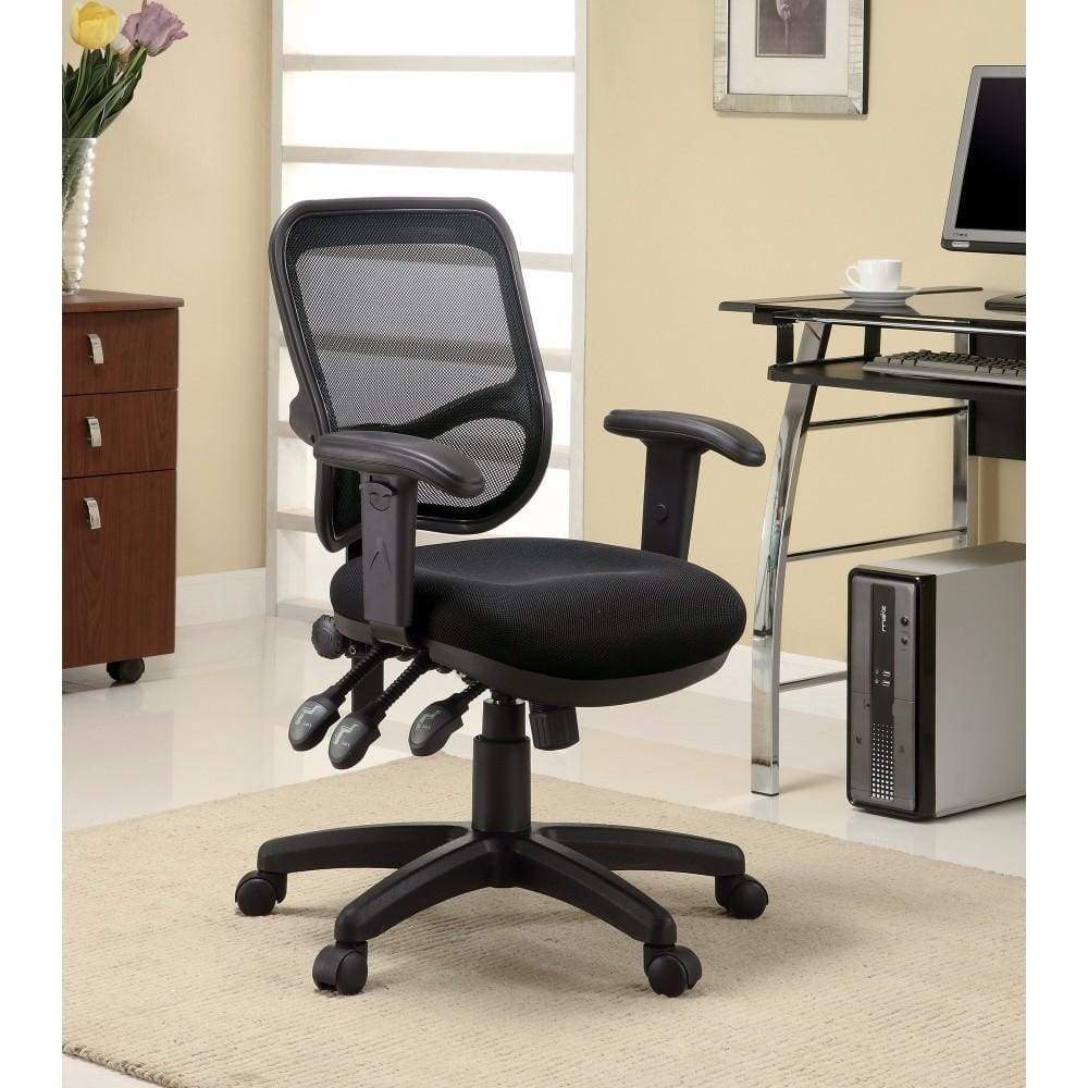 Office Chair | Ergonomic Mesh Back | Black
