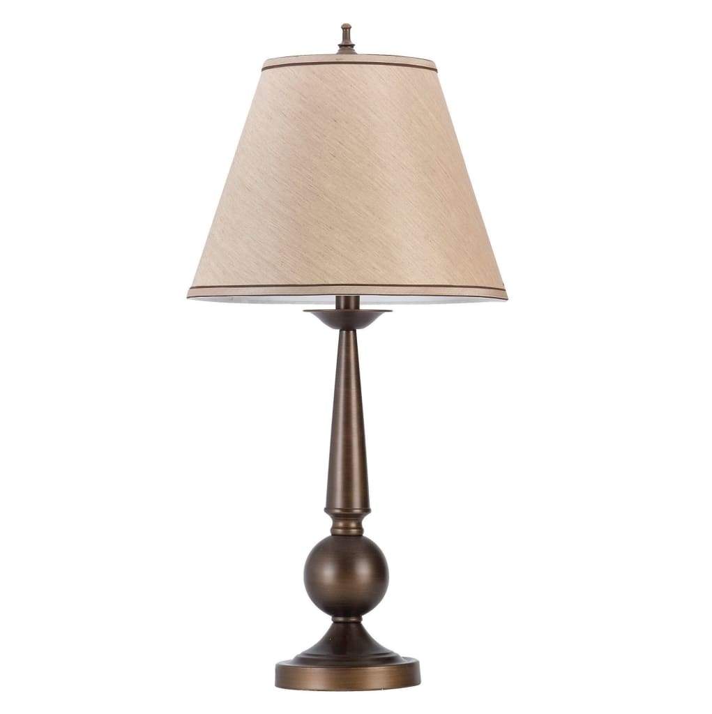 Table Lamp Set of 2 | Traditional Design | Bronze Finish